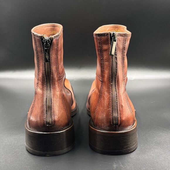 Sebastiano Migliore Mens Full Grain Italian Leather Boots - Picture 6 of 15